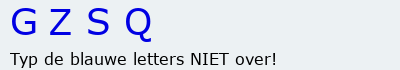 Bevestigingscode