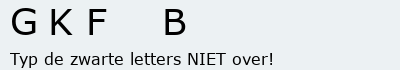 Bevestigingscode