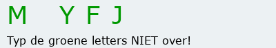 Bevestigingscode