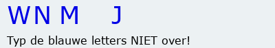 Bevestigingscode