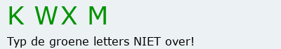 Bevestigingscode