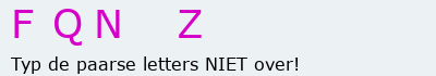 Bevestigingscode