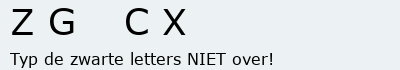 Bevestigingscode