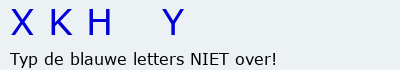 Bevestigingscode