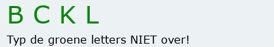 Bevestigingscode