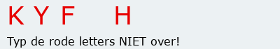Bevestigingscode