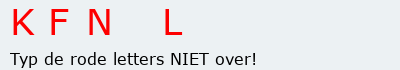 Bevestigingscode
