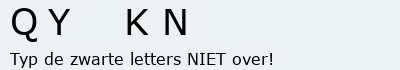 Bevestigingscode