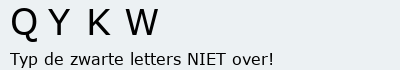 Bevestigingscode