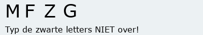 Bevestigingscode