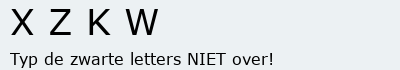 Bevestigingscode
