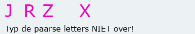Bevestigingscode