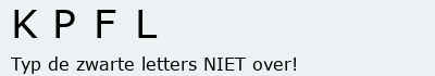 Bevestigingscode