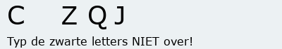Bevestigingscode