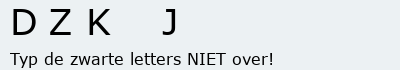Bevestigingscode