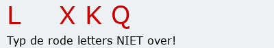 Bevestigingscode