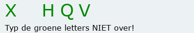 Bevestigingscode