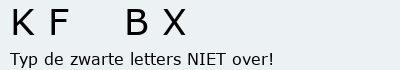 Bevestigingscode