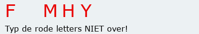 Bevestigingscode