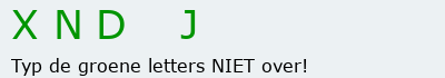 Bevestigingscode