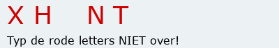 Bevestigingscode