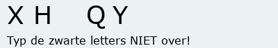 Bevestigingscode