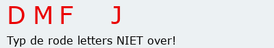 Bevestigingscode