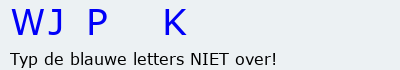 Bevestigingscode