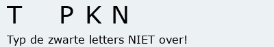 Bevestigingscode