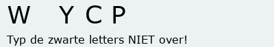 Bevestigingscode