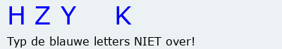 Bevestigingscode