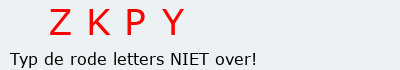 Bevestigingscode