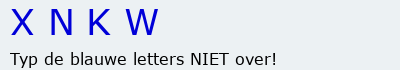 Bevestigingscode