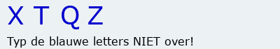 Bevestigingscode
