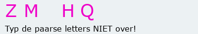 Bevestigingscode