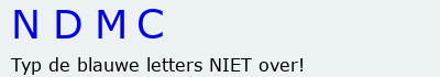 Bevestigingscode