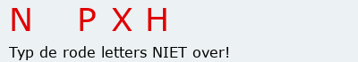 Bevestigingscode
