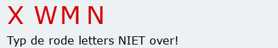 Bevestigingscode