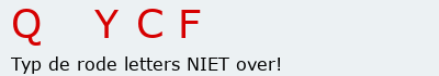 Bevestigingscode