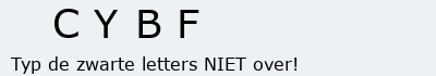 Bevestigingscode