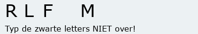 Bevestigingscode