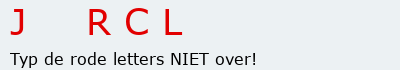 Bevestigingscode