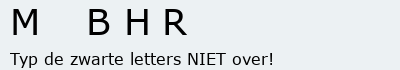 Bevestigingscode