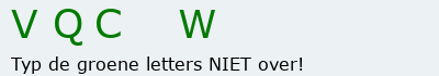 Bevestigingscode