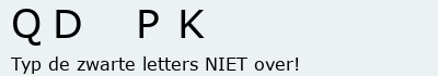 Bevestigingscode