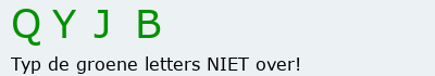 Bevestigingscode