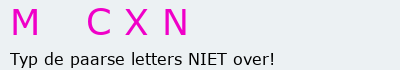 Bevestigingscode