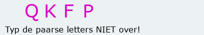 Bevestigingscode