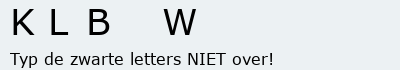 Bevestigingscode