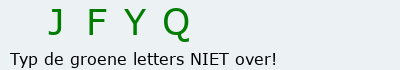 Bevestigingscode